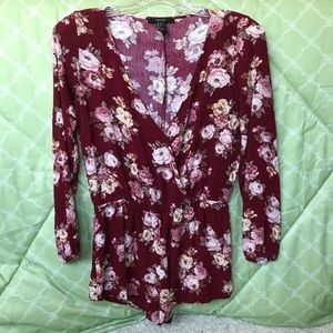 Forever 21 Floral Romper